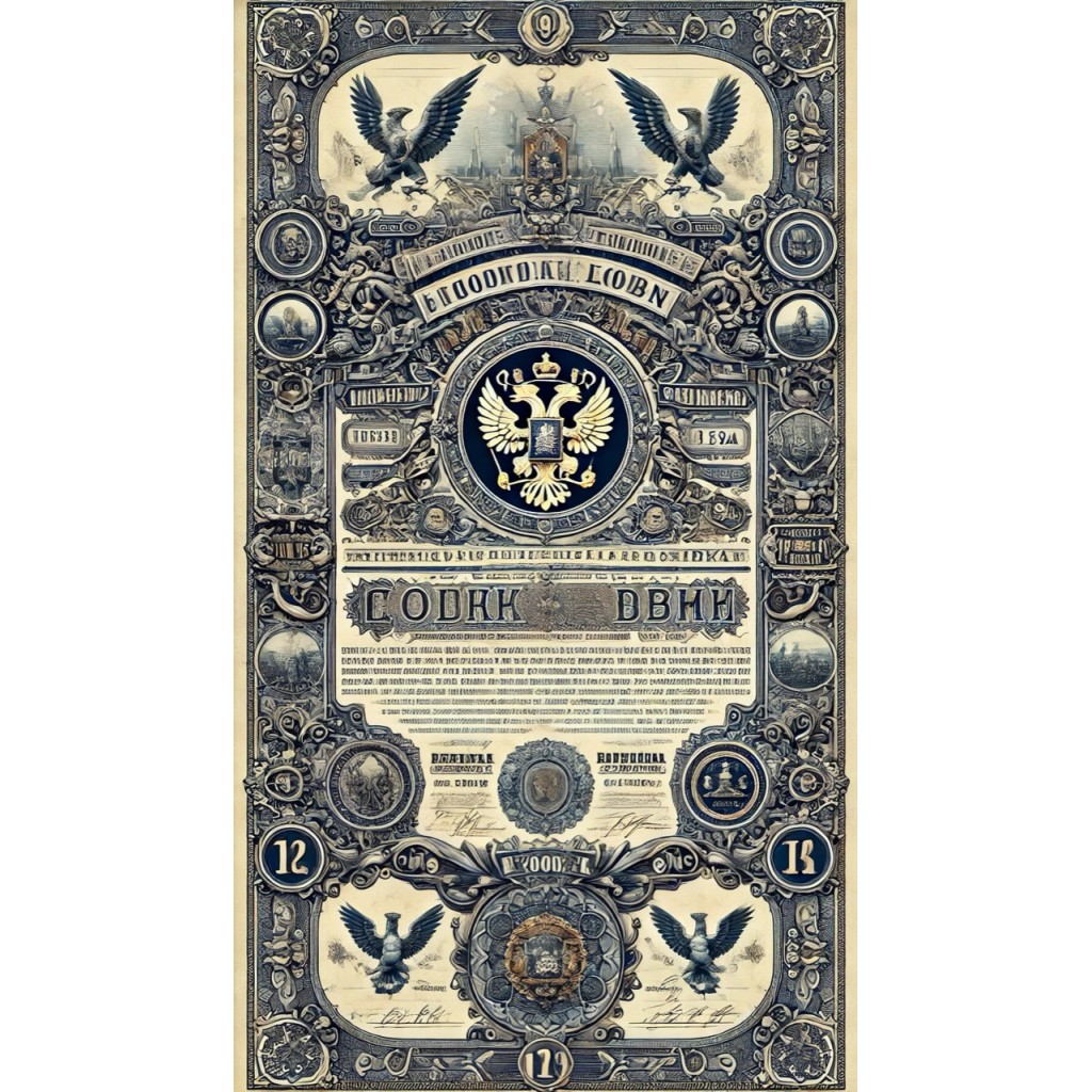 1894 - GOUVERNEMENT IMPERIAL DE RUSSIE -...