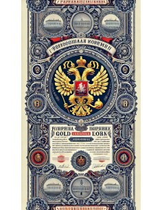 1891 - GOUVERNEMENT IMPERIAL DE RUSSIE - EMPRUNT RUSSE 3%... 2