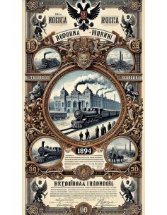 1894 - GOUVERNEMENT IMPERIAL DE RUSSIE - EMPRUNT RUSSE 4%... 2