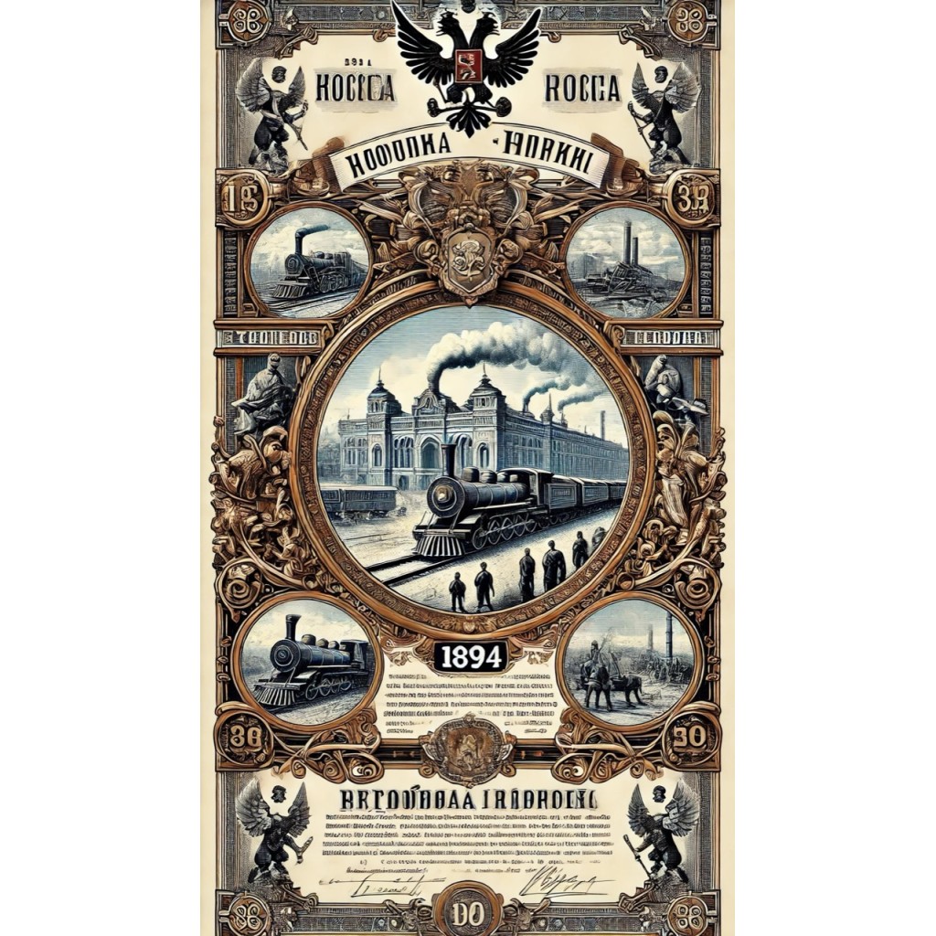 1894 - GOUVERNEMENT IMPERIAL DE RUSSIE -...