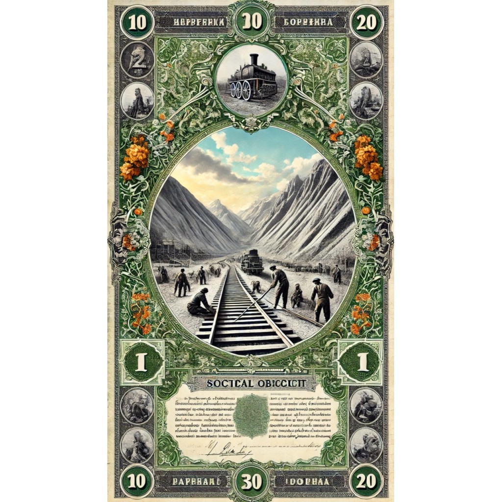 1913 - CHEMIN DE FER DE SEMIRETCHENSK COMP. DU...