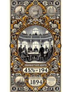 1894 - KAISERLICH RUSSISCHE REGIERUNG 4% 200 RUBLI - ST.... 2