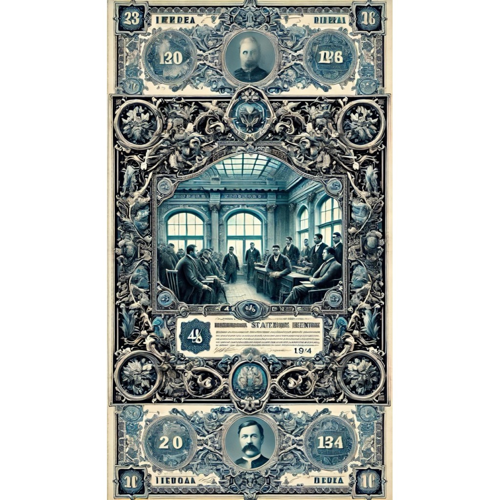 1894 - KAISERLICH RUSSISCHE REGIERUNG 4% 500...