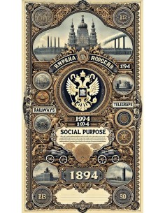 1894 - KAISERLICH RUSSISCHE REGIERUNG 4% 1.000 RUBLI -... 2