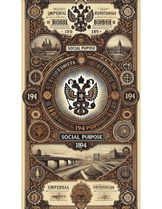 1894 - KAISERLICH RUSSISCHE REGIERUNG 4% 5.000 RUBLI -... 2