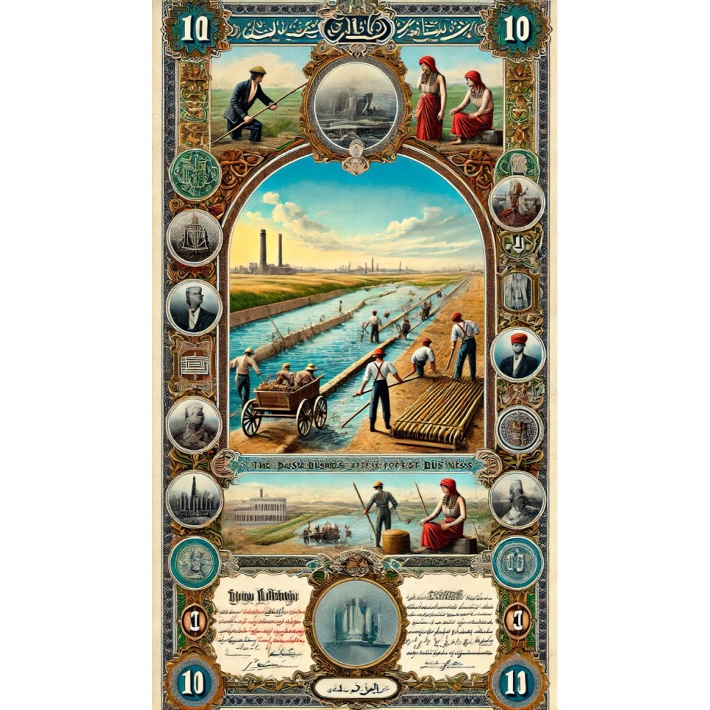 1902 - TRANVAUX D'IRRIGATION DU GOUVERNEMENT...