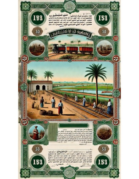 1901 - THE EGYPTIAN DELTA LIGHT RAILWAYS 1 AZIONE