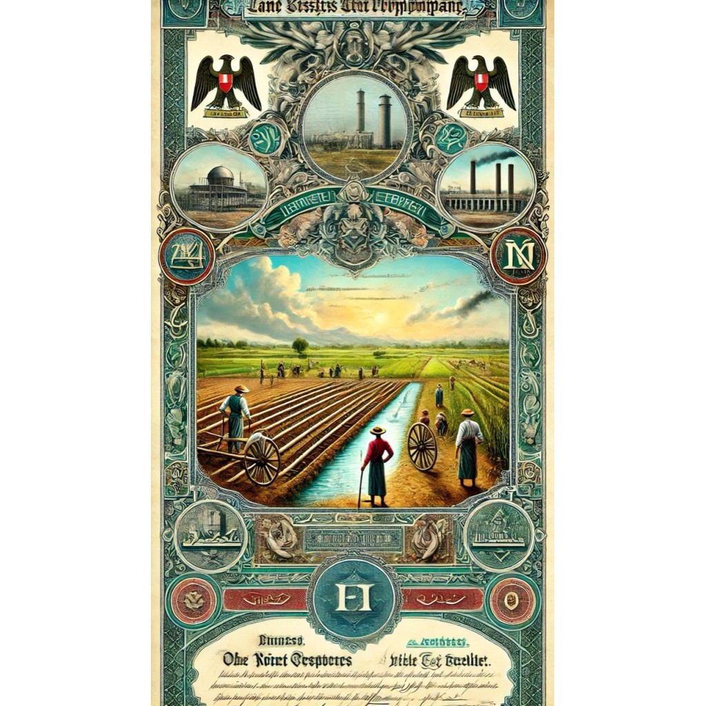 1906 - EGYPTIAN LAND AND GENERAL TRUST - AZIONI