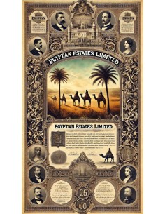 EGYPTIAN ESTATES - 50 AZIONI 1906 2