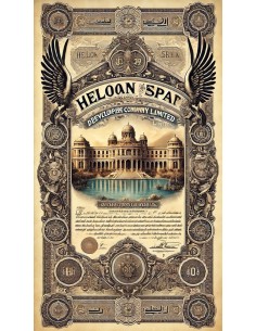 HELOUAN DEVELOPMENT COMPANY 25 AZIONI - 1907 2