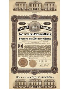 SOC. DES EXCELSIOR HOTELS - AZIONI 1906 2
