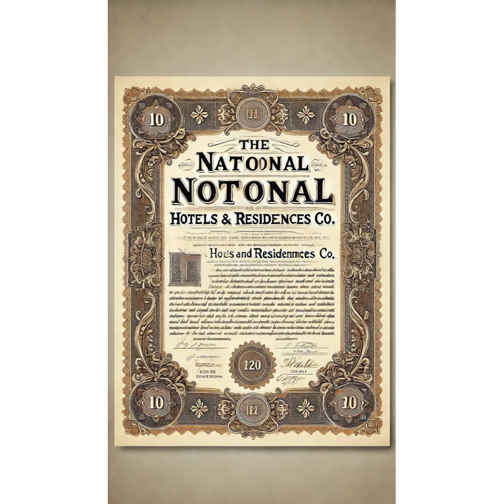 1905 - THE NATIONAL HOTELS AND RESIDENCES -...