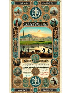 CAIRO AGRICOLTURAL C. 5 AZIONI PRIVILEGIATE 1928 2