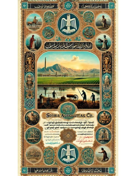 1928 - CAIRO AGRICOLTURAL C. 5 AZIONI PRIVILEGIATE