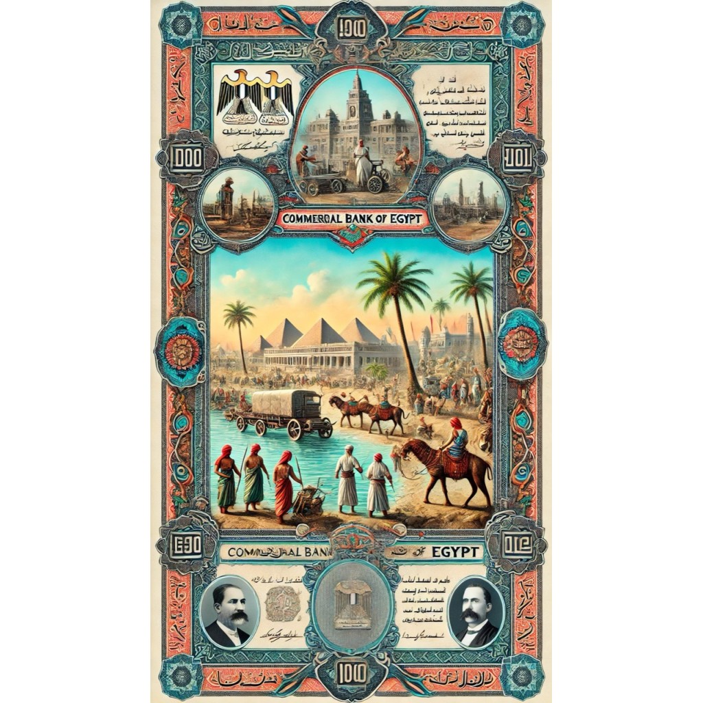 1920 - COMMERCIAL BANK OF EGYPT - 1 AZIONE