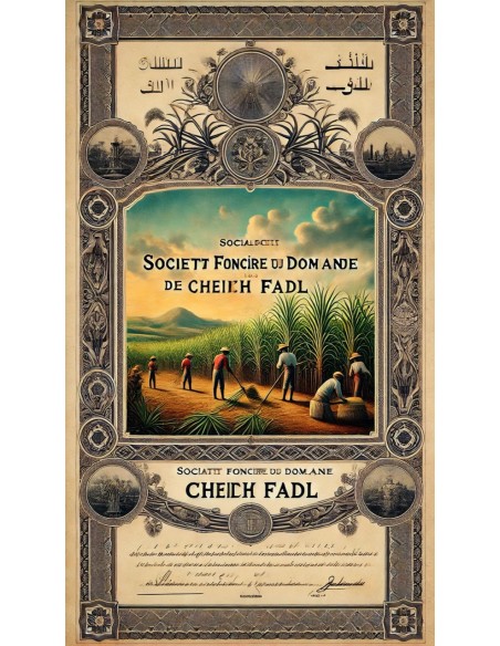 1938 - FONCIERE DU DOMAINE DE CHEIKH FADL - CAIRO