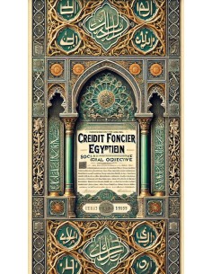 1905 - EGYPTIAN CREDIT FONCIER - 500 FRANCS 2
