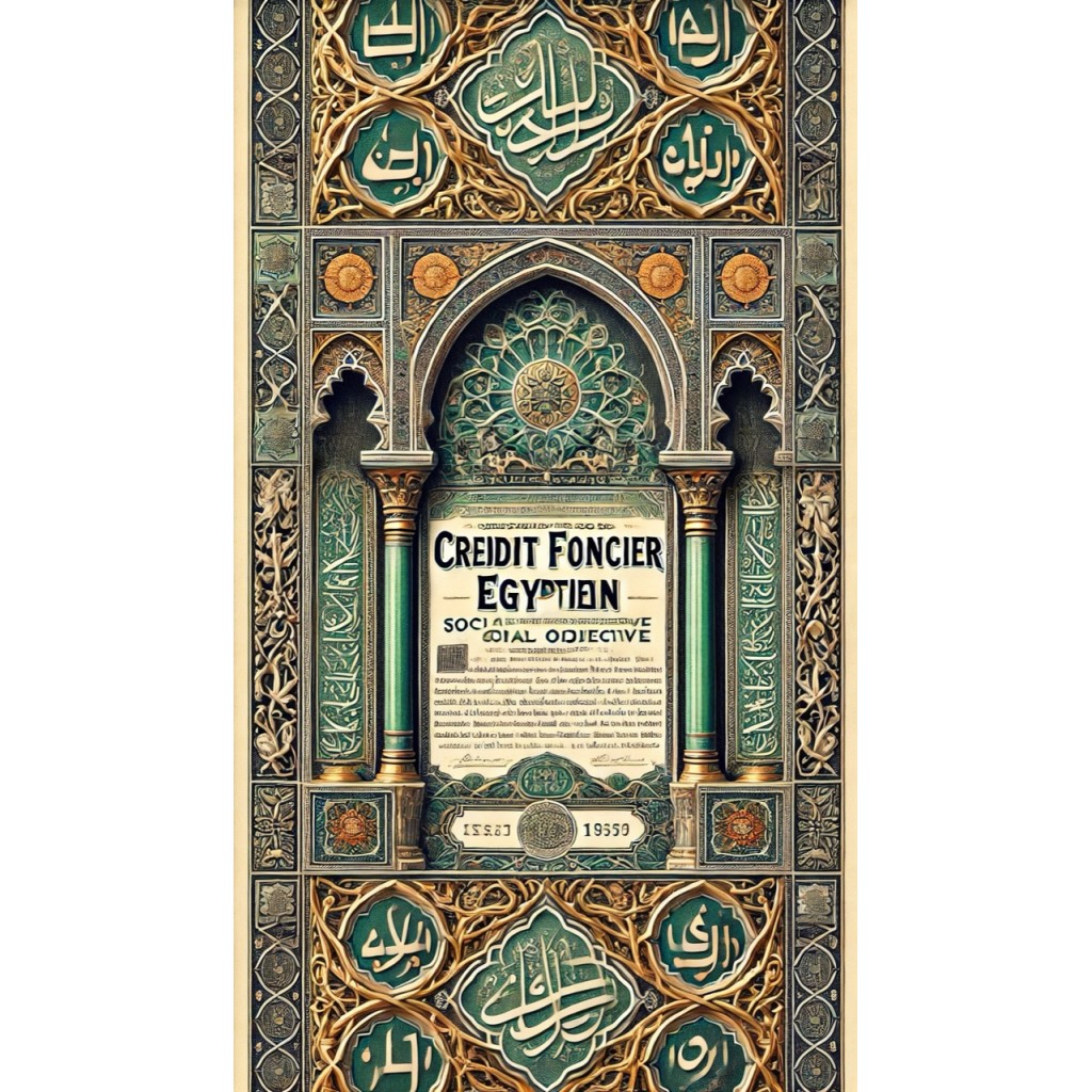 1905 - EGYPTIAN CREDIT FONCIER - 500 FRANCS