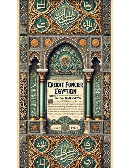 1905 - EGYPTIAN CREDIT FONCIER - 500 FRANCS