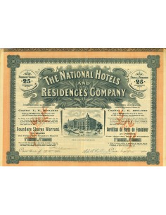 1906 - THE NATIONAL HOTEL AND RESIDENCE COMPANY - CAIRO
