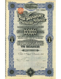 1906 - THE NILE TRANSPORT LIMITED COMPANY - 1 AZIONE - CAIRO