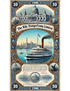 1906 - THE NILE TRANSPORT LIMITED COMPANY - 1 AZIONE - CAIRO 2