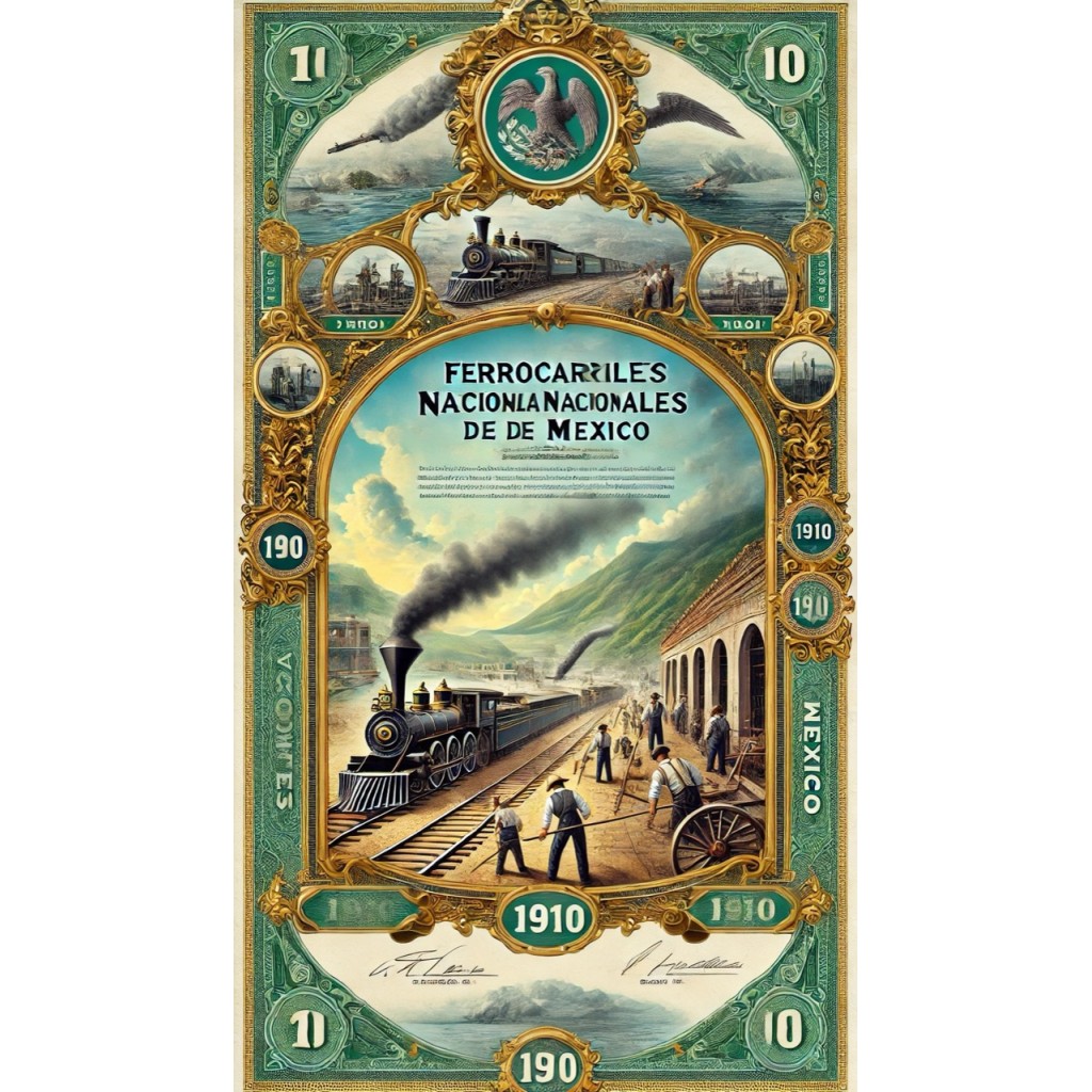 1910 - FERROCARILES NACIONALES DE MEXICO 1...