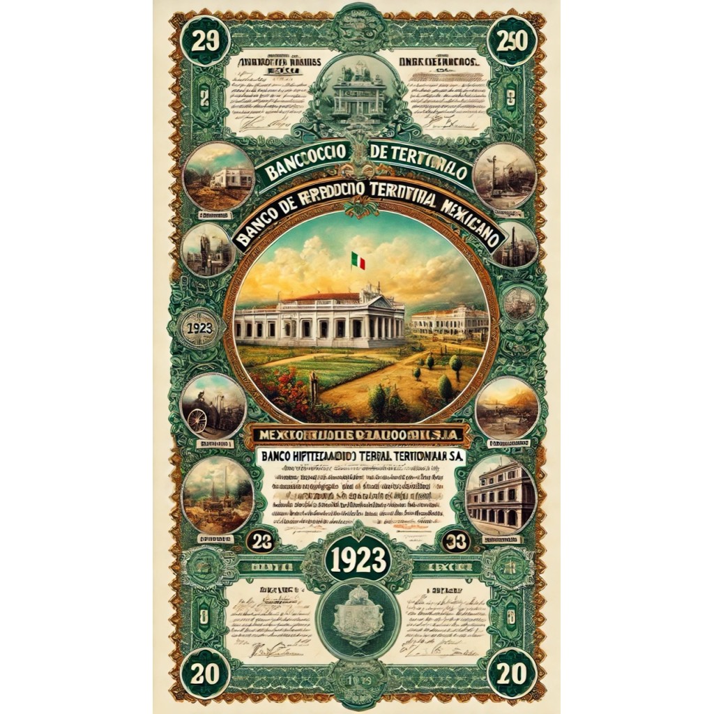 1923 - BANCO HIPOTECARIO DE CREDITO TERRITORIAL...