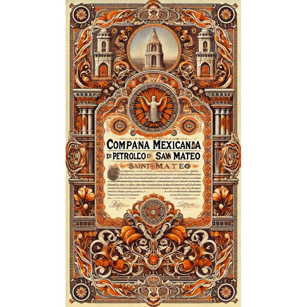 1914 - COMPANIA MEXICANA DE PETROLEO SAN MATEO...