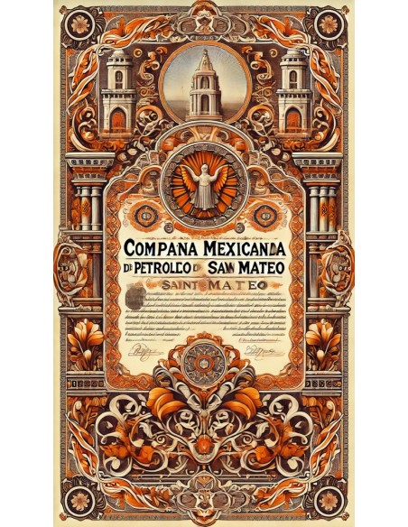 1914 - COMPANIA MEXICANA DE PETROLEO SAN MATEO - TAMPICO