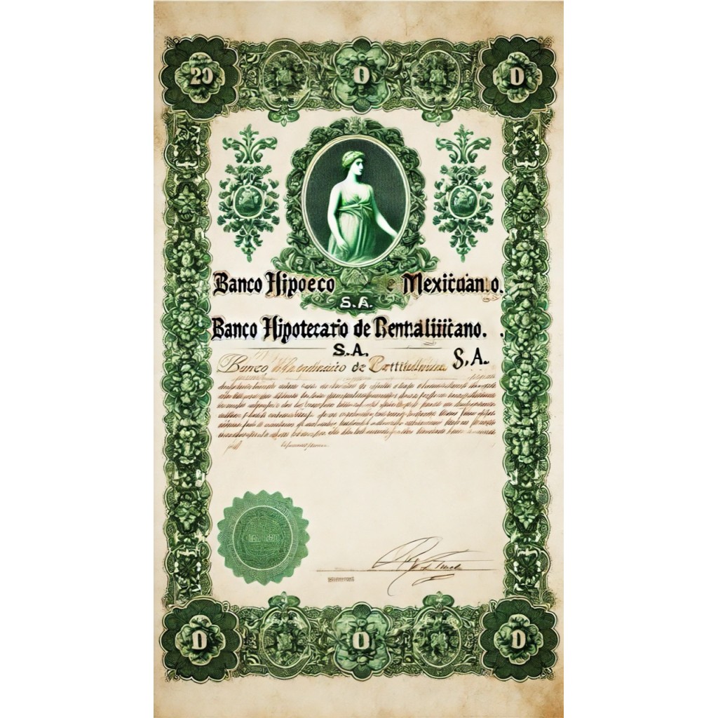 1908 - BANCO HIPOTECARIO DE CREDITO TERRITORIAL...