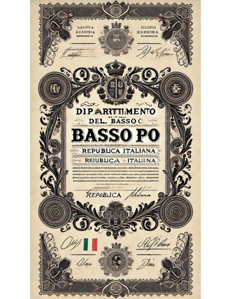 1803 - DIPARTIMENTO BASSO PO' - PAGAMENTO IL LIRE VENETE