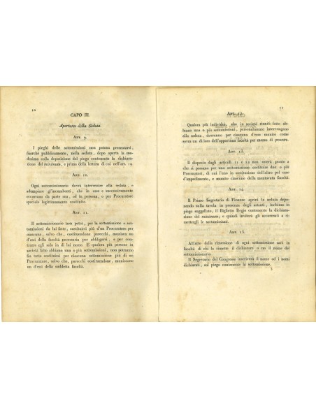 1831 - REGOLAMENTO ALIENAZIONE RENDITA DEBITO PUBBLICO