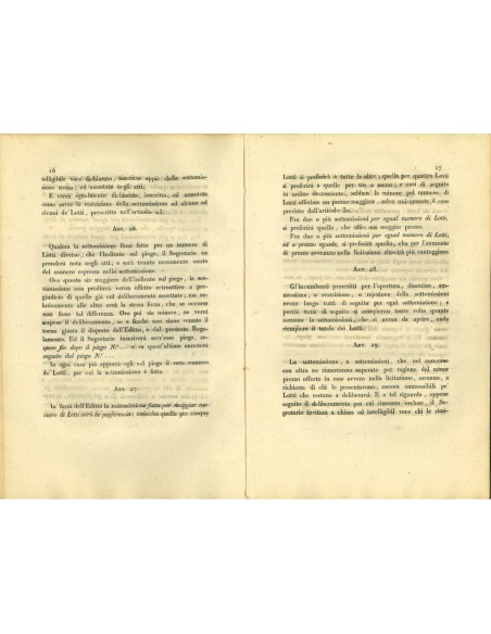 1831 - REGOLAMENTO ALIENAZIONE RENDITA DEBITO PUBBLICO