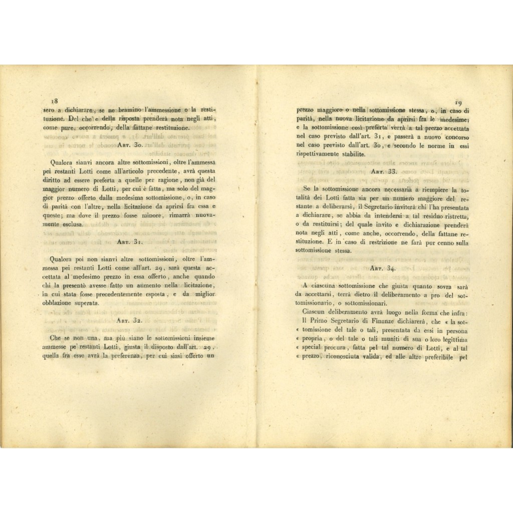 1831 - REGOLAMENTO ALIENAZIONE RENDITA DEBITO...