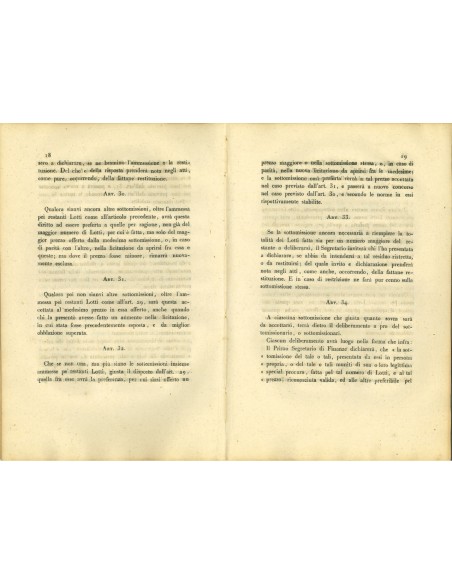 1831 - REGOLAMENTO ALIENAZIONE RENDITA DEBITO PUBBLICO