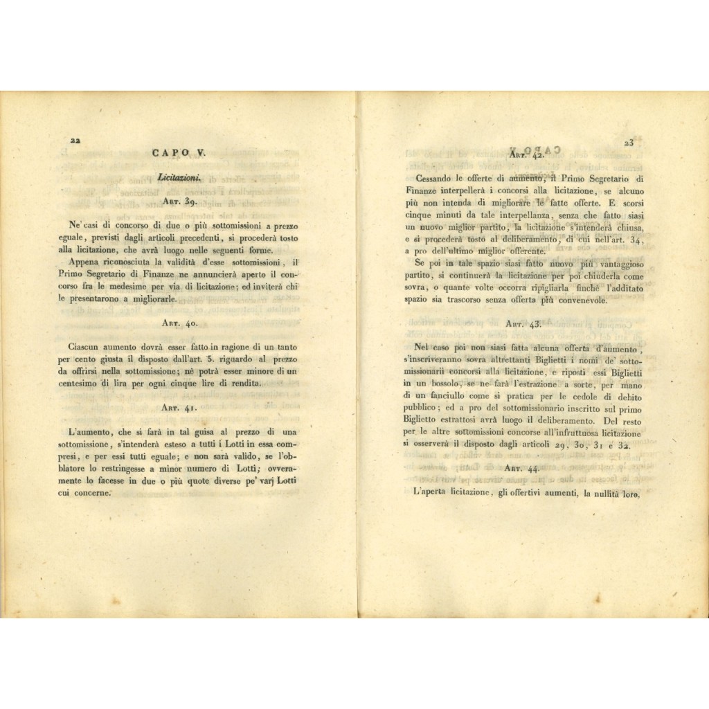 1831 - REGOLAMENTO ALIENAZIONE RENDITA DEBITO...