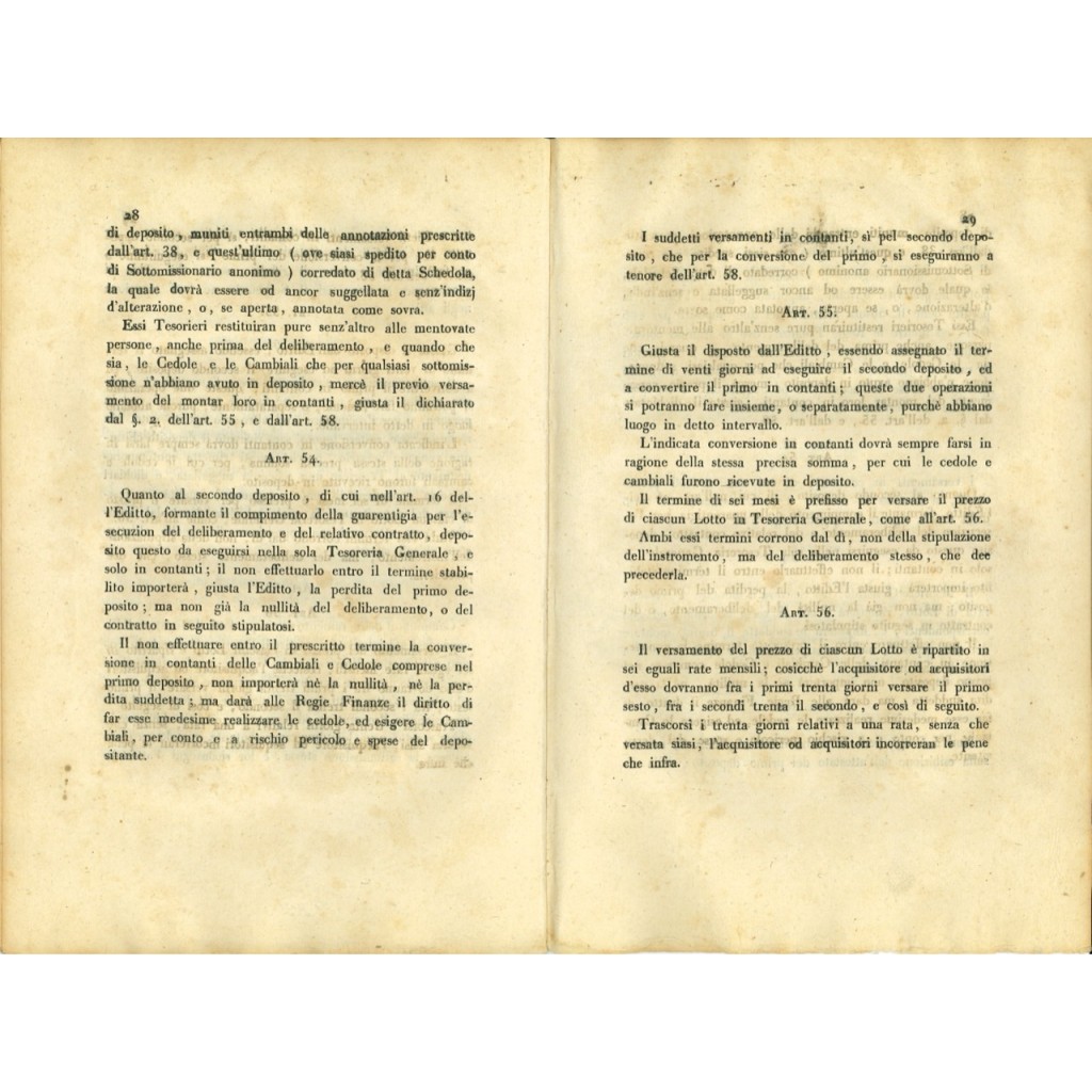 1831 - REGOLAMENTO ALIENAZIONE RENDITA DEBITO...