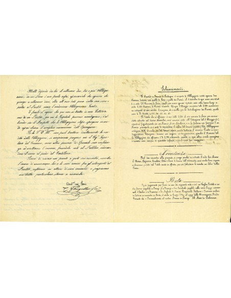 1867 - CIRCOLARE PRESTITO DEBITO PUBBLICO