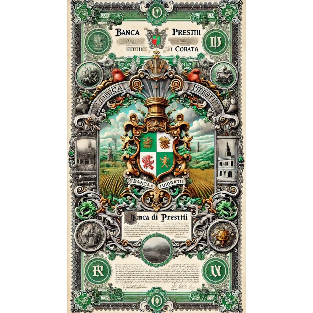 1881 - BANCA DI PRESTITI DI CORATO - 1 AZIONE...