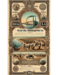 1926 - ISLAS DEL GUADALQUIVIR S.A. - 1 AZIONE 2
