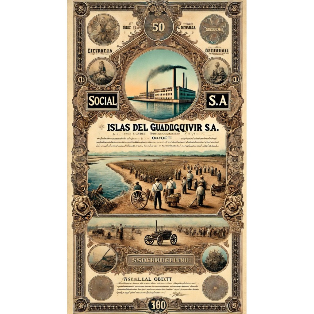 1926 - ISLAS DEL GUADALQUIVIR S.A. - 1 AZIONE 6