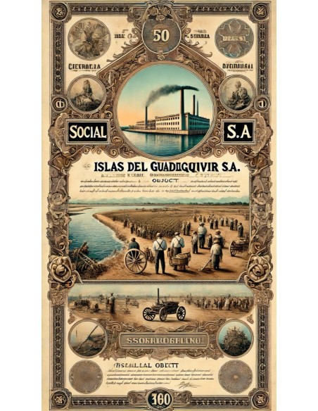 1926 - ISLAS DEL GUADALQUIVIR S.A. - 1 AZIONE 6