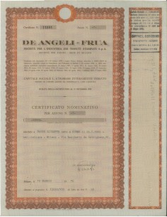 DE ANGELI - FRUA 7 AZIONI MILANO 1976