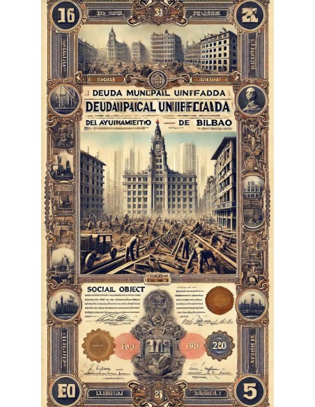 1939 - DEUDA MUNICIPAL UNIFICADA DEL AYUNTAMIENTO DE BILBAO