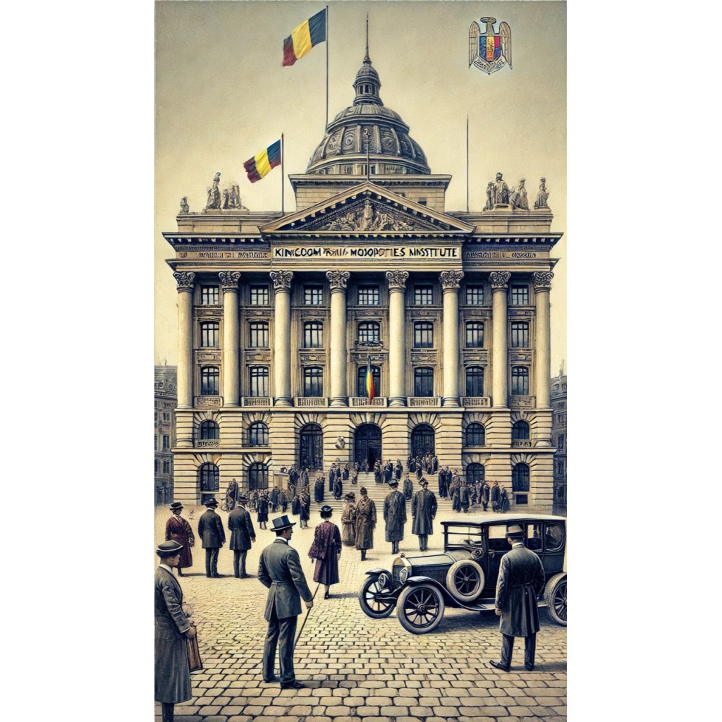 1929 - KINGDOM OF ROUMANIA MONOPOLIES INSTITUTE