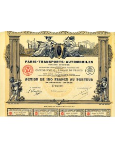 1927 - PARIS - TRANSPORTS AUTOMOBILES