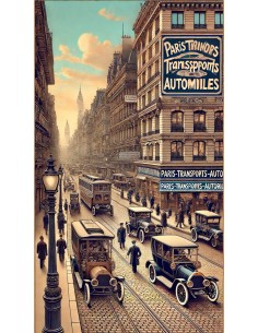 1927 - PARIS - TRANSPORTS AUTOMOBILES 2