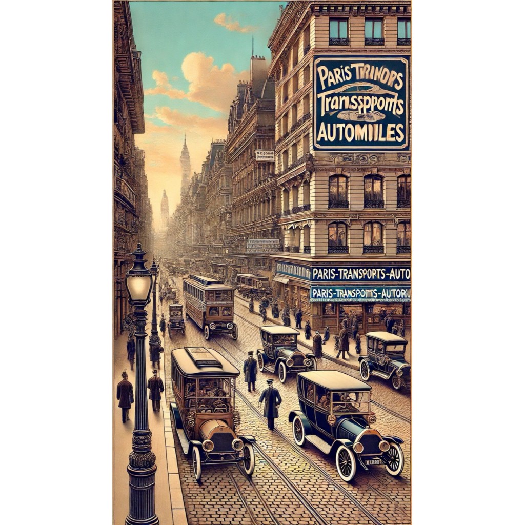 1927 - PARIS - TRANSPORTS AUTOMOBILES