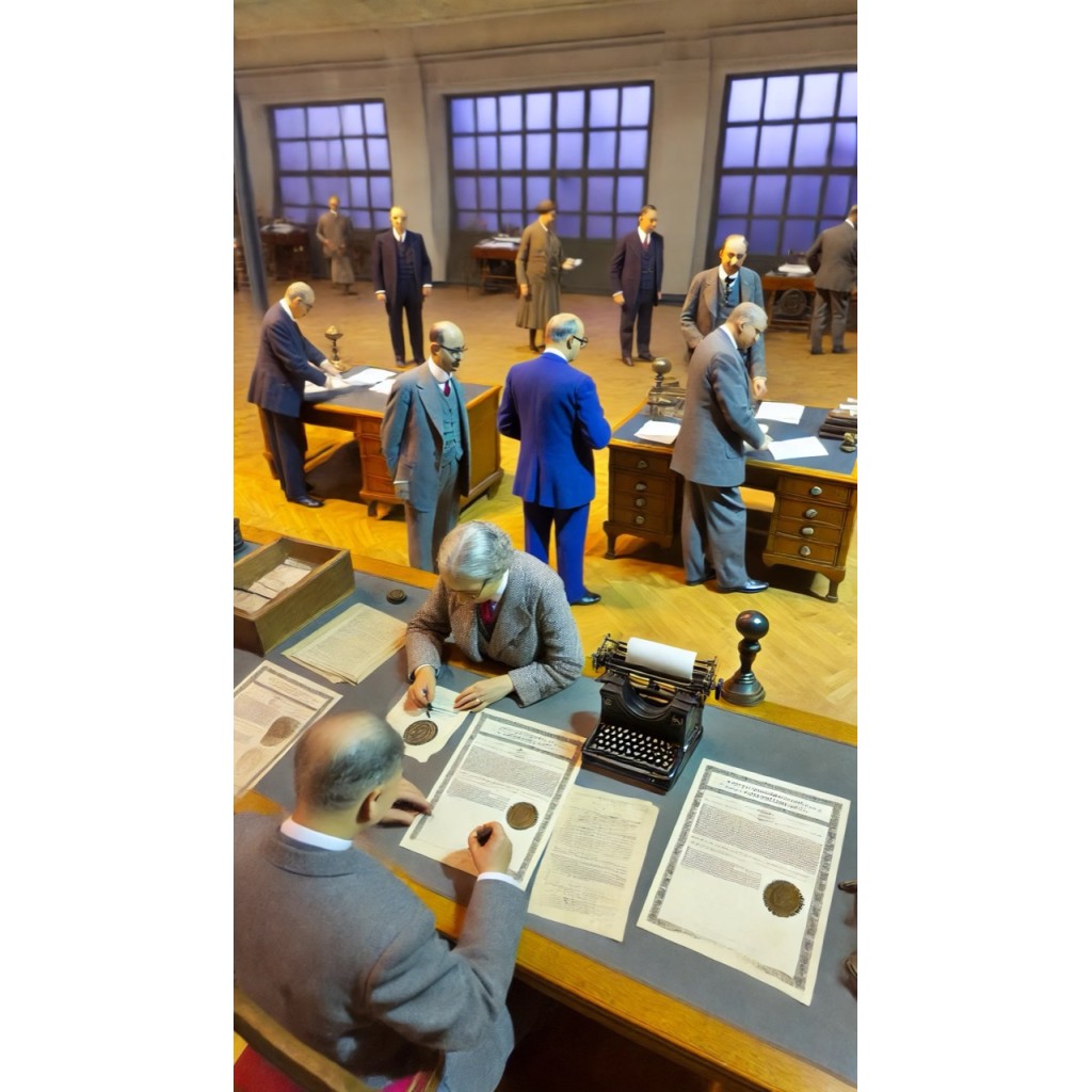 1933 - CONSEIL DE LA DETTE PUBLIQUE REPARTIE DE...